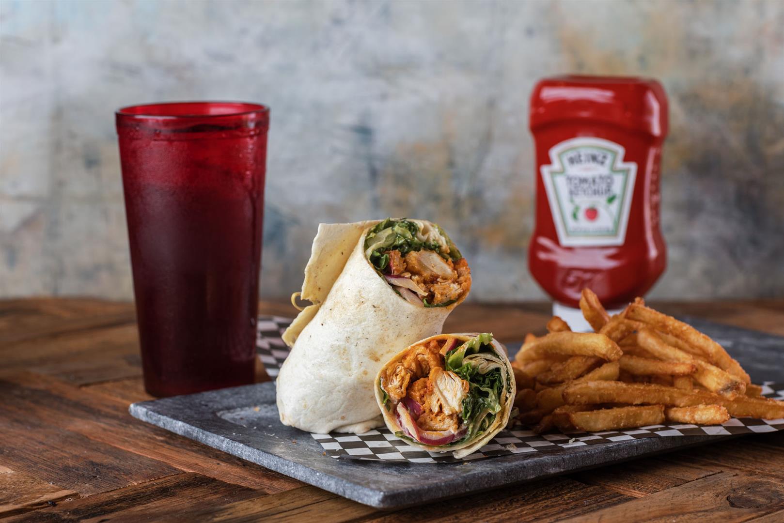 Buffalo Chicken Tender Wrap
